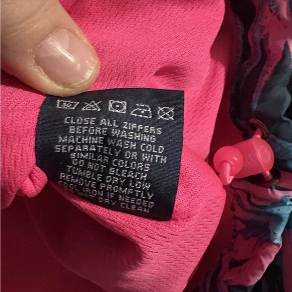 PGA Tour Women's Long Sleeve Hood Full Zip Jacket Bahama Paradise Jacket Size L - Picture 7 of 11